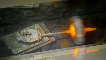 WW2 Tiger Tank Resin Lamp